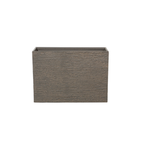 Doniczka 34 x 80 x 56 cm brązowa EDESSA