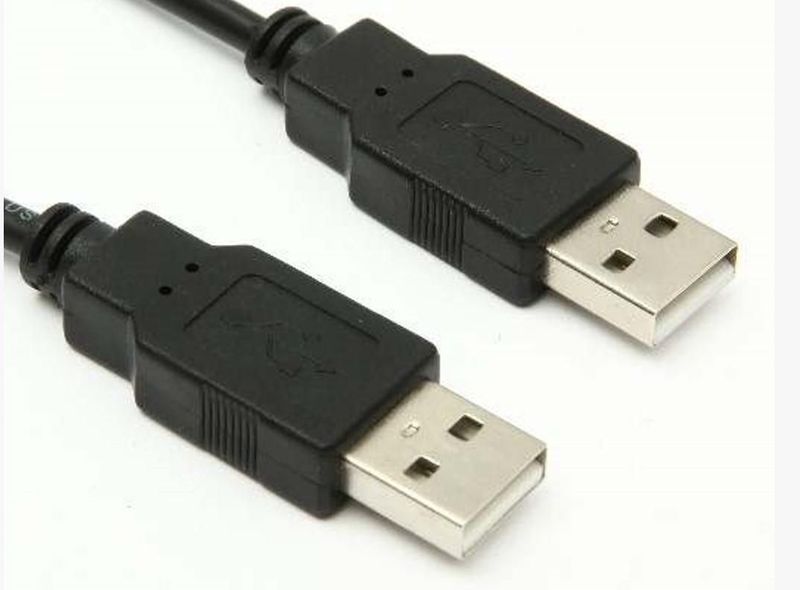 MicroConnect USB2.0 A-A 1,8m M-M, Black zdjęcie 1