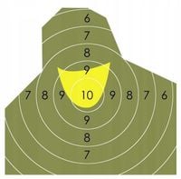 Tarcze strzeleckie NT-23P Żołnierz 50x50cm 50szt