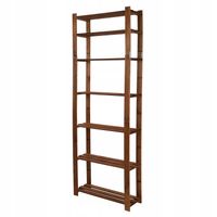 Emaga Regał B na książki drewniany zabawki 220X80X28 7p