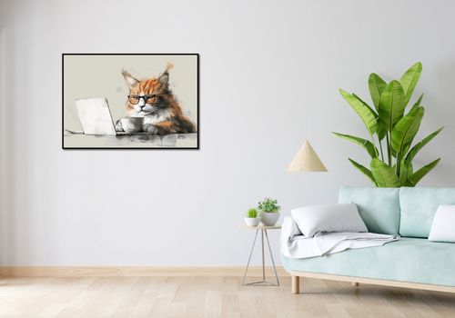 Plakat 100x70cm Nie przed Kawusią na Arena.pl