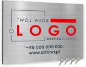 Szyld reklamowy Tablica reklamowa Reklama Dibond