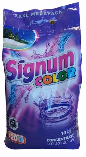 PROSZEK DO PRANIA SIGNUM COLOR 2w1 120pr/10kg na Arena.pl
