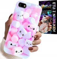ETUI DO HUAWEI Y5 2018 - WZÓR W SŁODKIE PIANKI, OBUDOWA, PLECKI