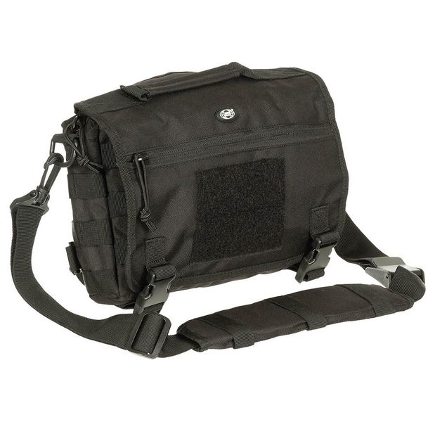 Torba na ramię "Molle" czarna zdjęcie 1