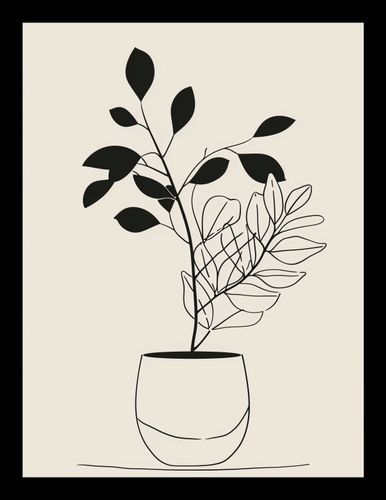 Plakat 15x20cm Prostota Doniczki na Arena.pl