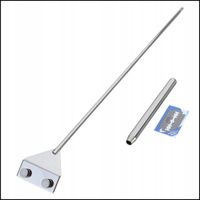 SKROBAK DO SZYB, CZYŚCIK DO AKWARIUM STAL 66CM