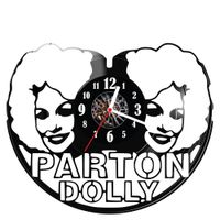 Zegar ścienny z płyty winylowej Dolly Parton 1675.14
