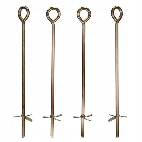 KOTWY MOCUJĄCE DO TRAMPOLINY PASY ZESTAW METALOWE UNIWERSALNE KOMPLET HAKÓW na Arena.pl