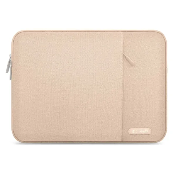 Etui Tech-Protect Sleevy Laptop 15-16 - bezowe zdjęcie 1