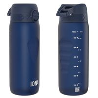 ION8 Granatowa butelka na wodę z miarką motywacyjną 750 ml