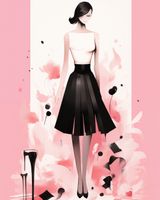 Plakat 40x50cm Pastelowe Love