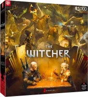 Puzzle Good Loot Wiedźmin 1000 elementów Puzzle Gaming The Witcher Wiedźmin