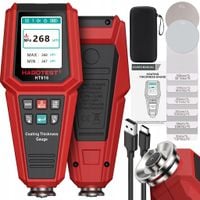 MIERNIK GRUBOŚCI POWŁOKI LAKIERU AUTO TESTER CZUJNIK ALUMINIUM MIEDŹ STAL