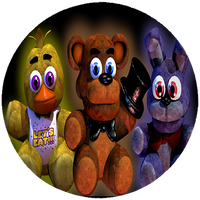 Opłatek na tort FNAF Five Nights at Freddy's
