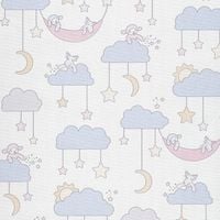 TAPETA DLA DZIECI DZIECIĘCA CHMURY GWIAZDKI BARANKI OUTLET