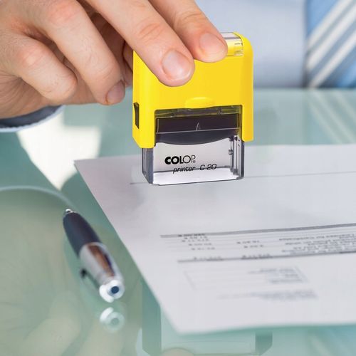 COLOP C20 Pieczątka do 4 wersów FIRMOWA LEKARSKA IMIENNA BIUROWA - kolory na Arena.pl
