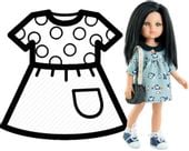 PAOLA REINA Ubranko dla lalek 32 cm 54482