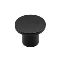 Gałka do mebli ∅ 28 mm czarne Disc 8342.032