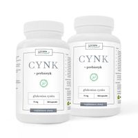 CYNK 15mg GLUKONIAN CYNKU SKÓRA, LIBIDO 2x180