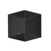 Minimalistyczna lampa ogrodowa Bari kostka LED 10W 4000K czarna