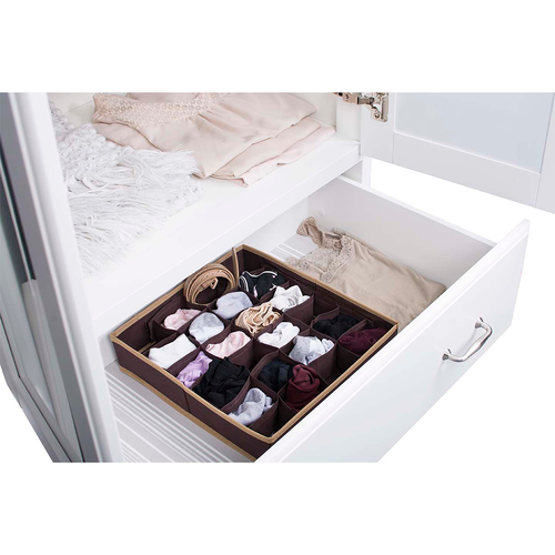 Organizer do szuflady brąz 34x31x8 na Arena.pl