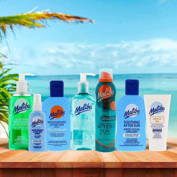 Malibu Ice Blue Aftersun Żel Po Opalaniu 200ml zdjęcie 4