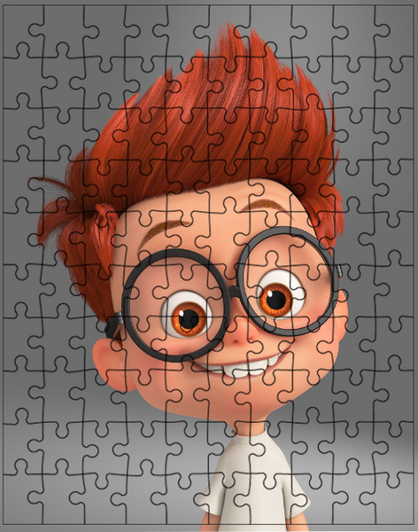 Puzzle Pan Peabody i Sherman zdjęcie 1