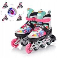 ROLKI 4w1 METEOR PAINTER M 34-37 rolki łyżwy wrotki rolko-wrotki koła