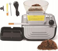 Elektryczna Tłokowa Nabijarka Maszynka do Papierosów SLIM Tytoń 5,5 mm