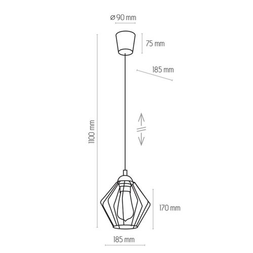 lampa wisząca galaxy 1642 tk lighting na Arena.pl