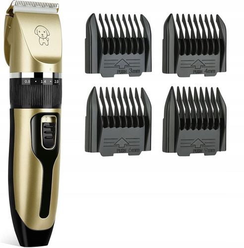 Maszynka Do Strzyżenia Psa Psów Kotów Zwierząt Golarka Zestaw Cicha na Arena.pl