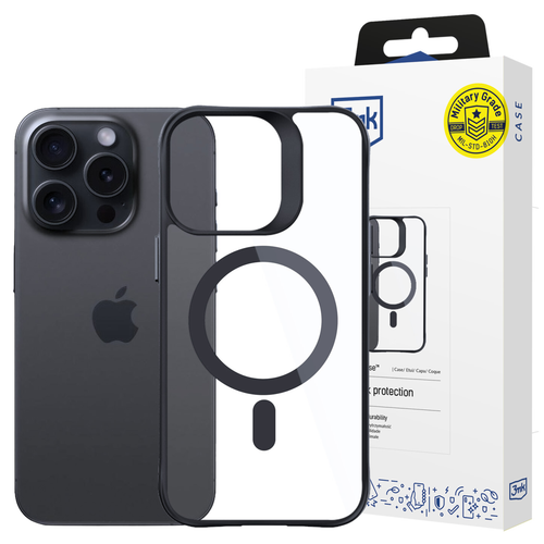 Apple iPhone 15 Pro Max - 3mk Satin Armor MagCase na Arena.pl