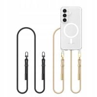 Etui Tech-Protect Flexair Chain Magsafe do Samsung Galaxy S25 Black &