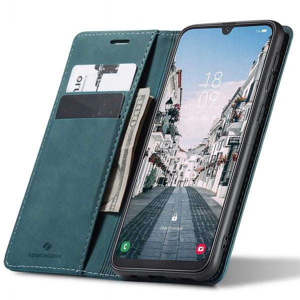Spacecase Wallet Galaxy A50 blue zdjęcie 1