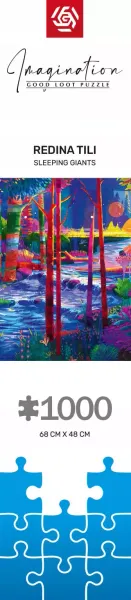 Puzzle 1000 elementów. Imagination. Redina Tili, Sleeping Giants zdjęcie 4