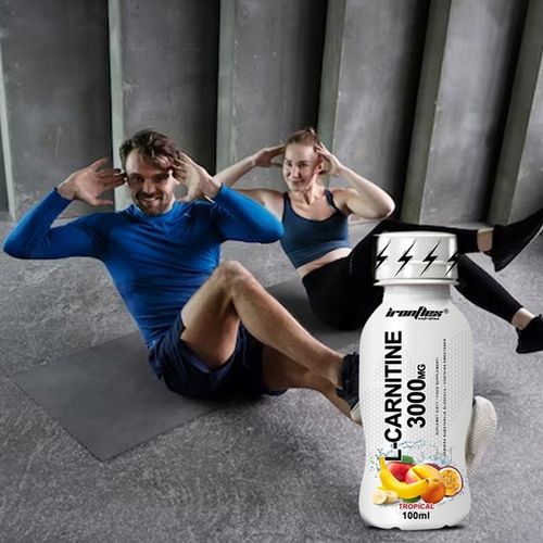 IRONFLEX L-CARNITINE 12 x 100 ml 3000 mg SHOT ODCHUDZANIE SPALACZ KARNITYNA na Arena.pl