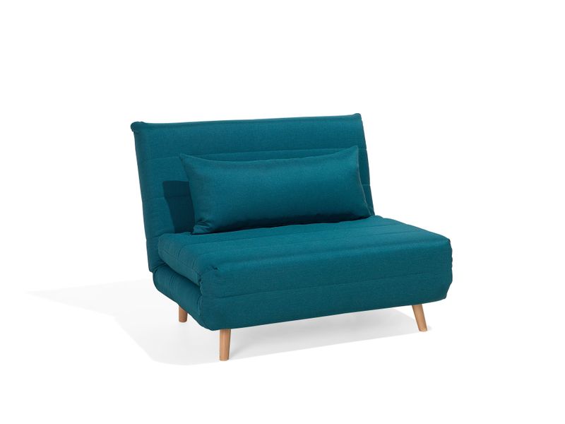 Sofa rozkładana niebieska SETTEN zdjęcie 5