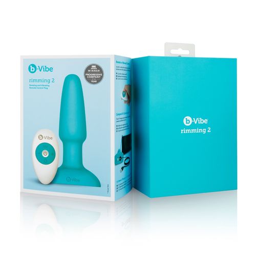 korek analny rimming plug 2 teal b-vibe na Arena.pl