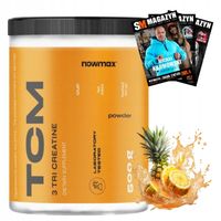 nowmax TRI CREATINE MALATE 500g JABŁCZAN KREATYNY SIŁA MIĘŚNIE