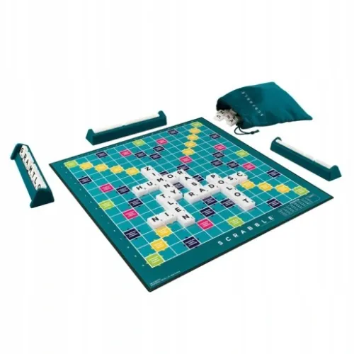 SCRABBLE ORIGINAL Gra Słowna Scrable Skrable PL na Arena.pl