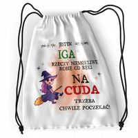 Plecak Dla Igi Sportowy Szkolny Worek Torba Z Nadrukiem Ze Zdjęciem