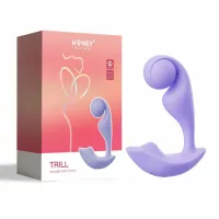 honeyplaybox trill wearable wibrujący system z czujnikiem nacisku fioletowy