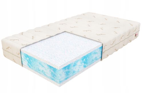Materac PROFILOWANY MASUJĄCY PAMIĘĆ KSZTAŁTU 180 x 200 x 21cm H3 BARDZO na Arena.pl