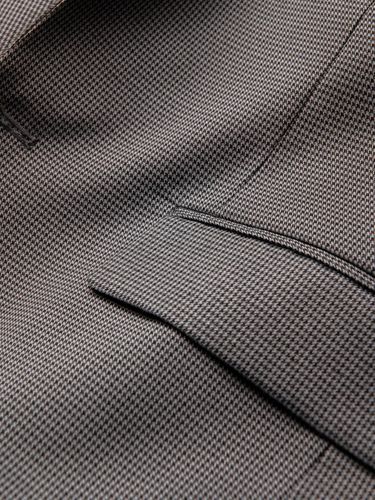 Marynarka męska casual w delikatną kratkę szara V2 OM-BLZB-0116 XL na Arena.pl