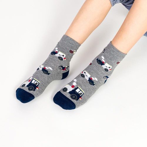 SKARPETKI NIEMOWLĘCE COTTON CANDY 138 14-16 różowy/żyrafa 357 na Arena.pl