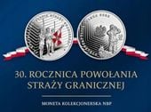 30. rocznica powołania Straży Granicznej 10 zł Srebro 2022 Proof