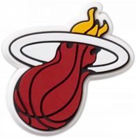 Przypinka Crocs Jibbitz Pin Do Butów NBA Miami Heat Logo