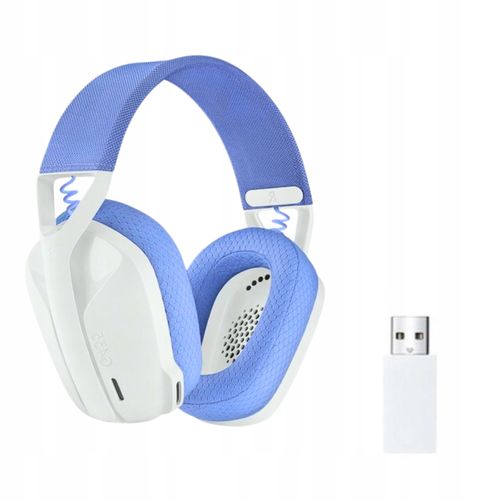 Słuchawki Logitech G435 Lightspeed Nauszne Bluetooth Gamingowe Białe na Arena.pl