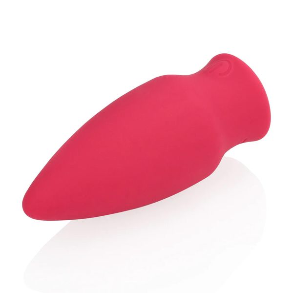 Cone Shaped Bullet Vibrator - Blushing Red zdjęcie 4